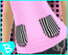 ~BZ~ Skull Tube Lt Pink