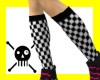 Check Knee Socks