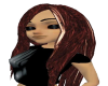 F White Streaks Red hair