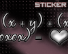 C* x + y + xoxox = <3