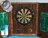 Wooden Dartboard + Sound