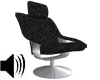Love seat with music