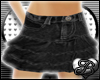 [B] Blk Denim Layer Mini