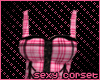 *S* Pink Burberry Corset