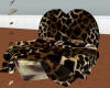 Leopard Bed/w Poses