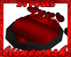 (L) 14Pose LoveHeart Bed