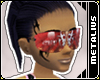 Red Tribal Glasses