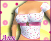 ANN BnaSplt Crop Top WHT