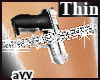 aYY-Bling Gun Garter Silver