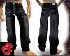 Loose Baggy Black Jeans