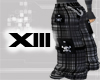 Plaid Punk Pants (Black)