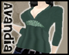 Av~Green Bead Top (LG)