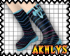 Stripe rainboots