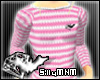 m* pink stripes