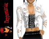 Heart Lace Jacket WHITE