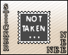 *Nee Stamp Not Taken