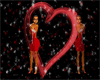 M* RED DIAMOND DRESS