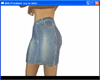 Tight Denim Skirt