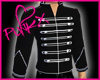 PunkX Black Band Top