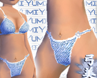 Striped Bikini(B)-Persua