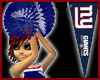 NY Giants Cheer Pompoms