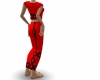 Red Knotwork Skirt