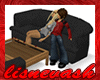 (L) Black Couples Couch