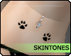 AnySkinPawprintBellyTat