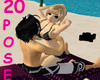 Lovers chair /20 poses