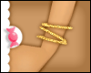 *CS* 3 Gold Bangles