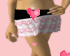 Pink hearted Skirt