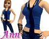 Avril Top & Jeans BLUE
