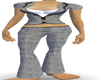 [AN]Linen pants suit