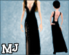 (T)black dress w/white