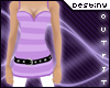 [D] Purple Striped Tunic