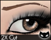[SIN]Cut Eyebrow LTbrown