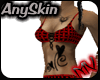(MV) Red Tatt Laced