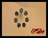 SD Black Gem Belly Ring