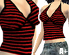Red&Black Punk Halter
