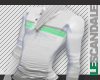 White and Green T-Shirt
