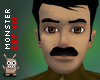 (MD) Moustache - black