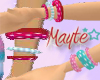 polka dots bracelets