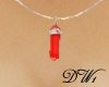 Silver w/ Red Crystal