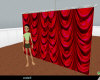 Blood Red Curtians