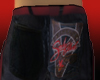 PP red/blk jeans