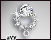 Diamond Tulip Earrings