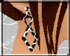 Black and White Earrings