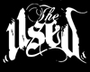 The Used logo tee