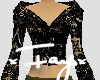 Black and Gold Top