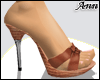ANN X Knot Stiletto TAN